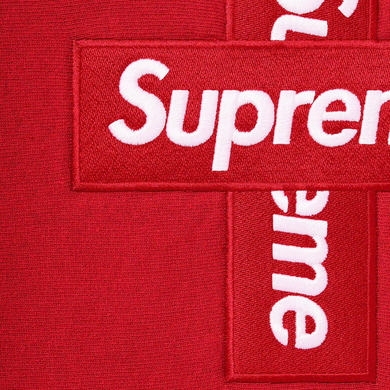 Cross Box Logo Hooded Sweatshirt view 15